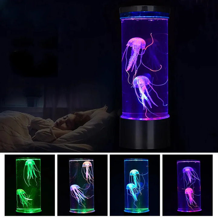 Color Changing Jellyfish Lamp