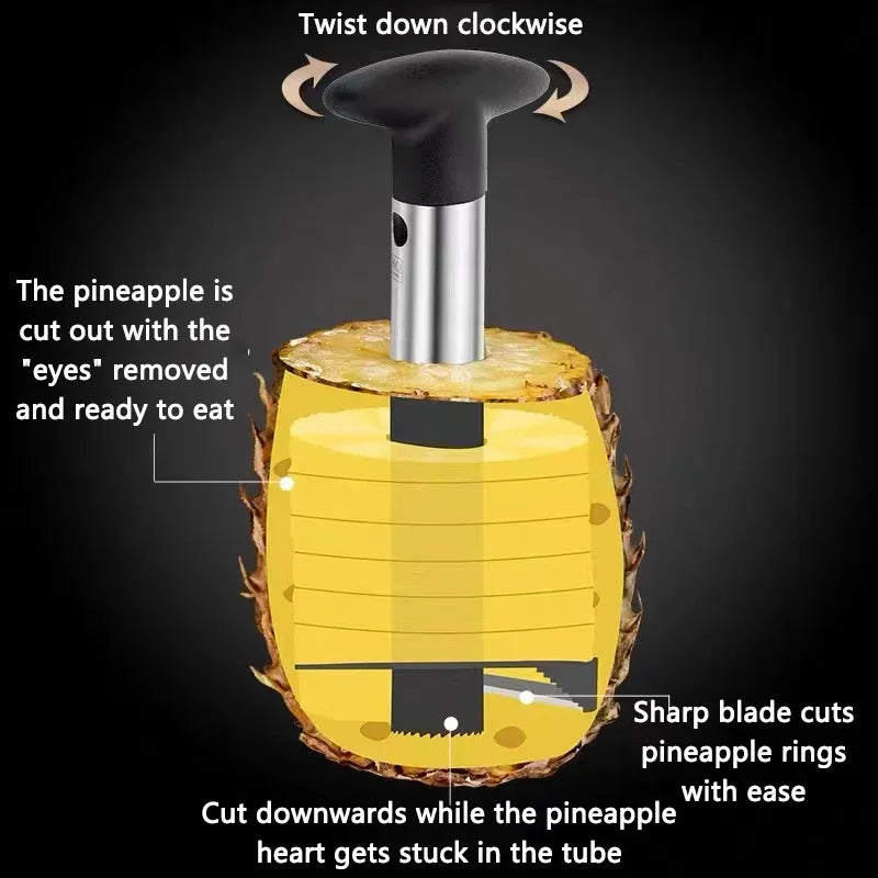 Stainless Steel Pineapple Slicer