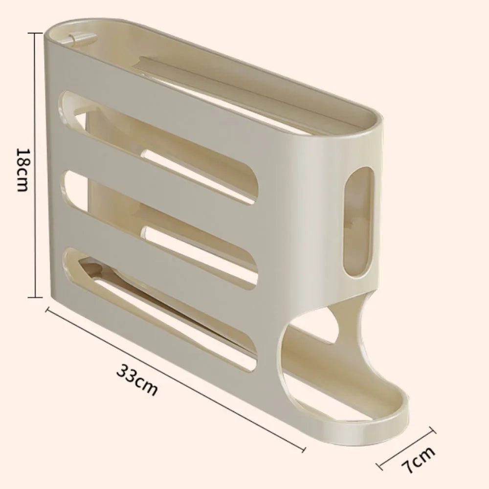 Automatic Rolling Egg Holder Rack